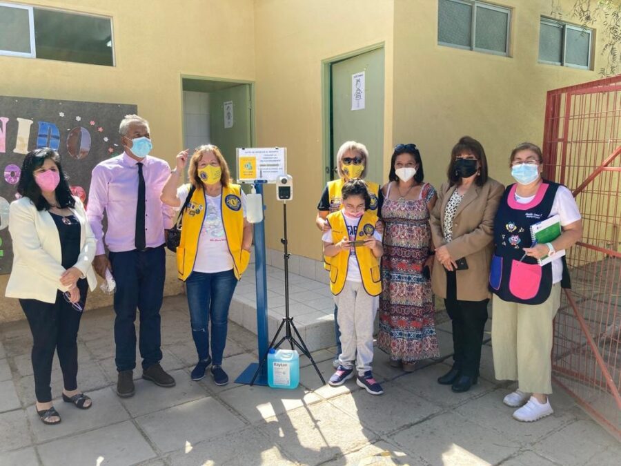 Club de Leones Copiapó Helen Keller visita Colegio Isabel Peña Morales  (anexa) - ATACAMA EN LINEA